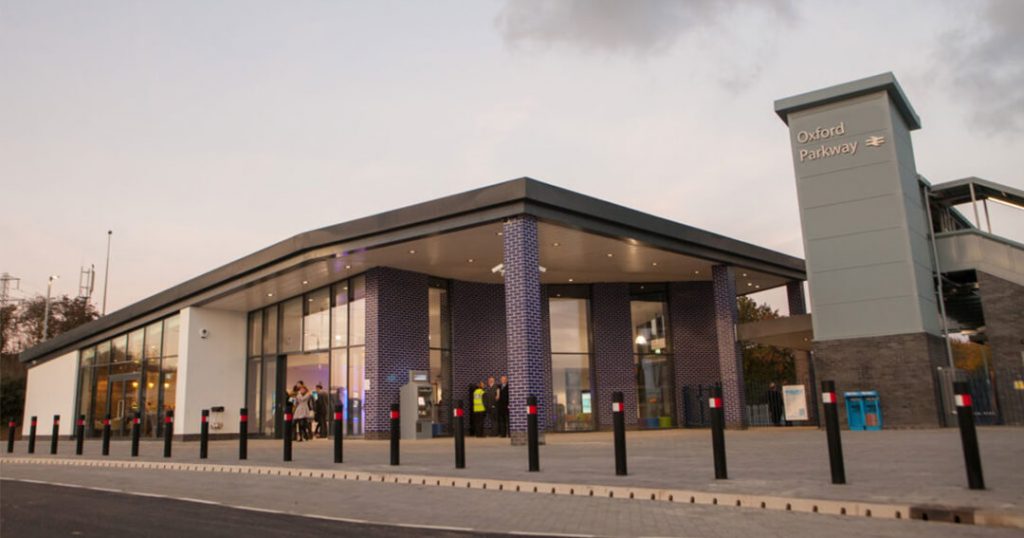 Artists impression of Oxford Parkway station